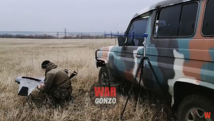 бойовик на другій лінії оборони ДНР