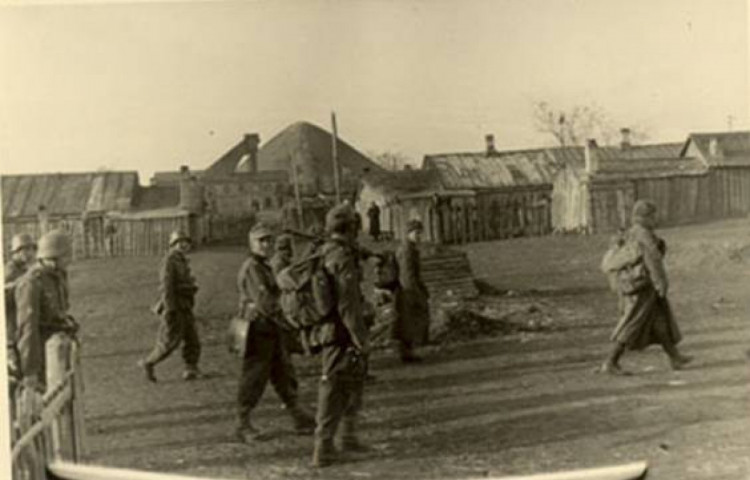 Німецькі війська в Донецьку 1941 рік