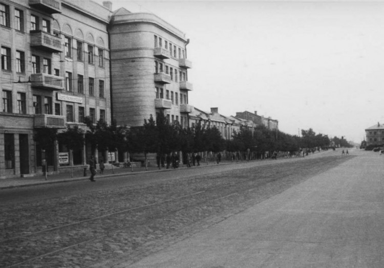 Німецька комендатура в Донецьку під час окупації 1941-1943