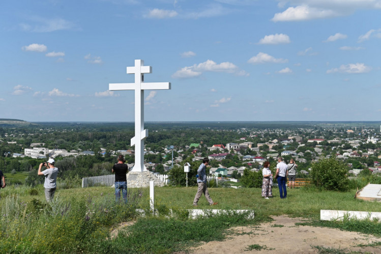 Поклонный крест Луганская область