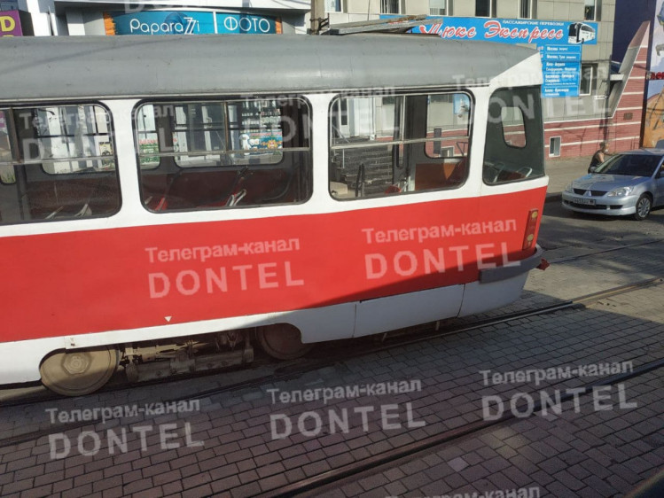 автобус на Ростов и трамвай ДТП в Донецке