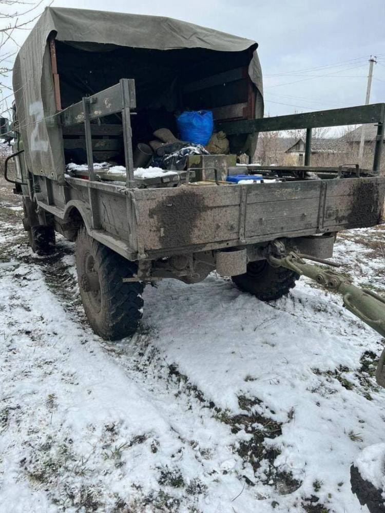 На Луганщині російські військові вткли від ЗСУ, залишивши зенітку і боєприпаси