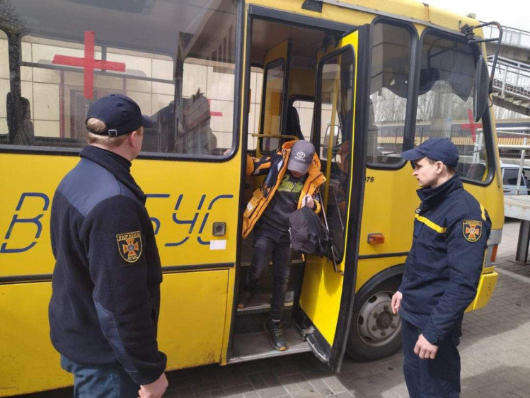 Эвакуация из городов Донбасса